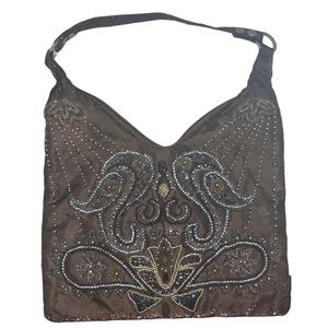 New Aldo Beaded Hobo Shoulder Bag